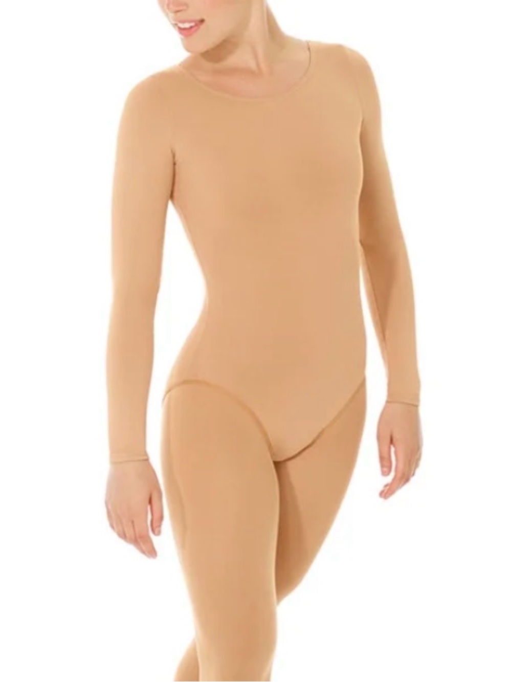 Mondor Beige Body Liner Undergarment
Long Sleeve Leotard